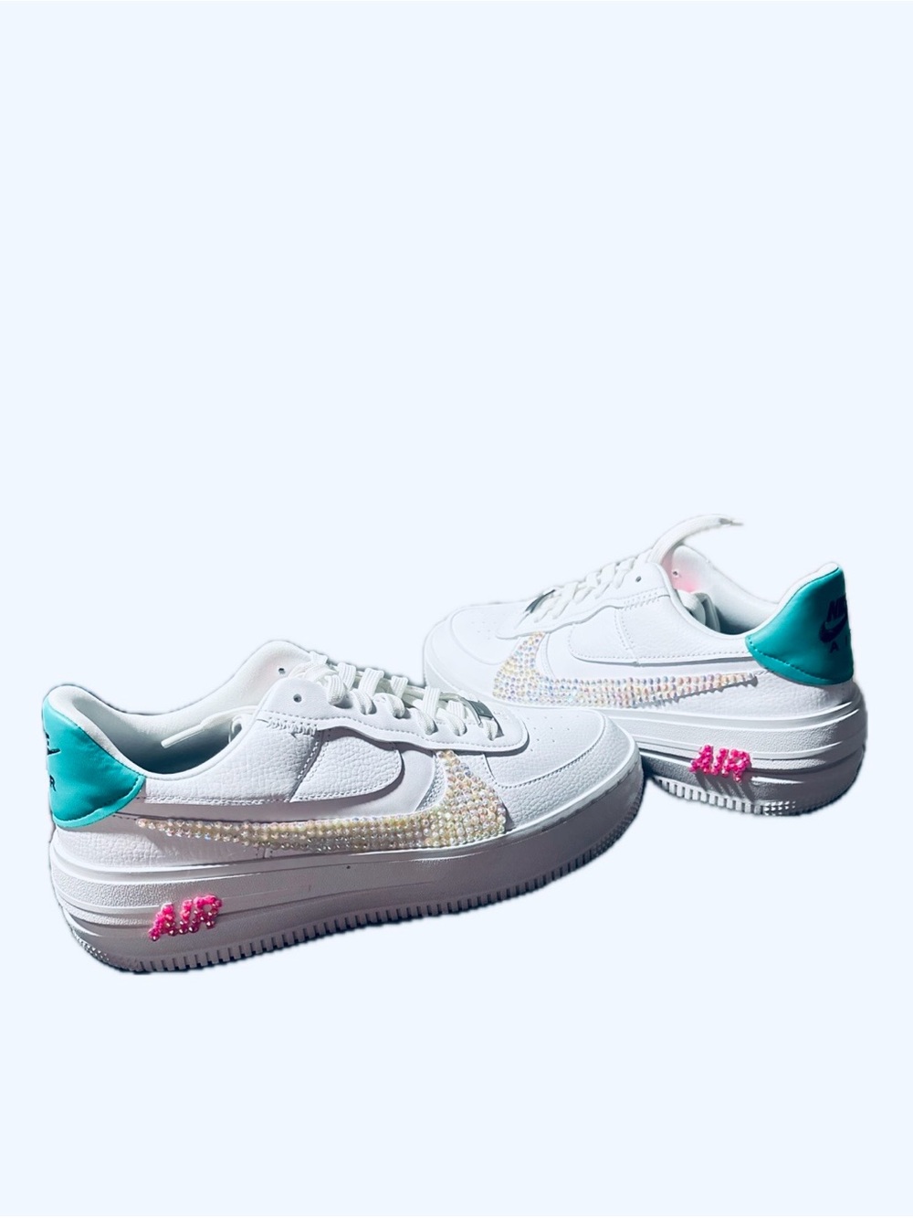 Custom bling Nike AF1 women’s sz10